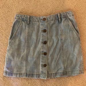 Forever 21 Jean Skirt